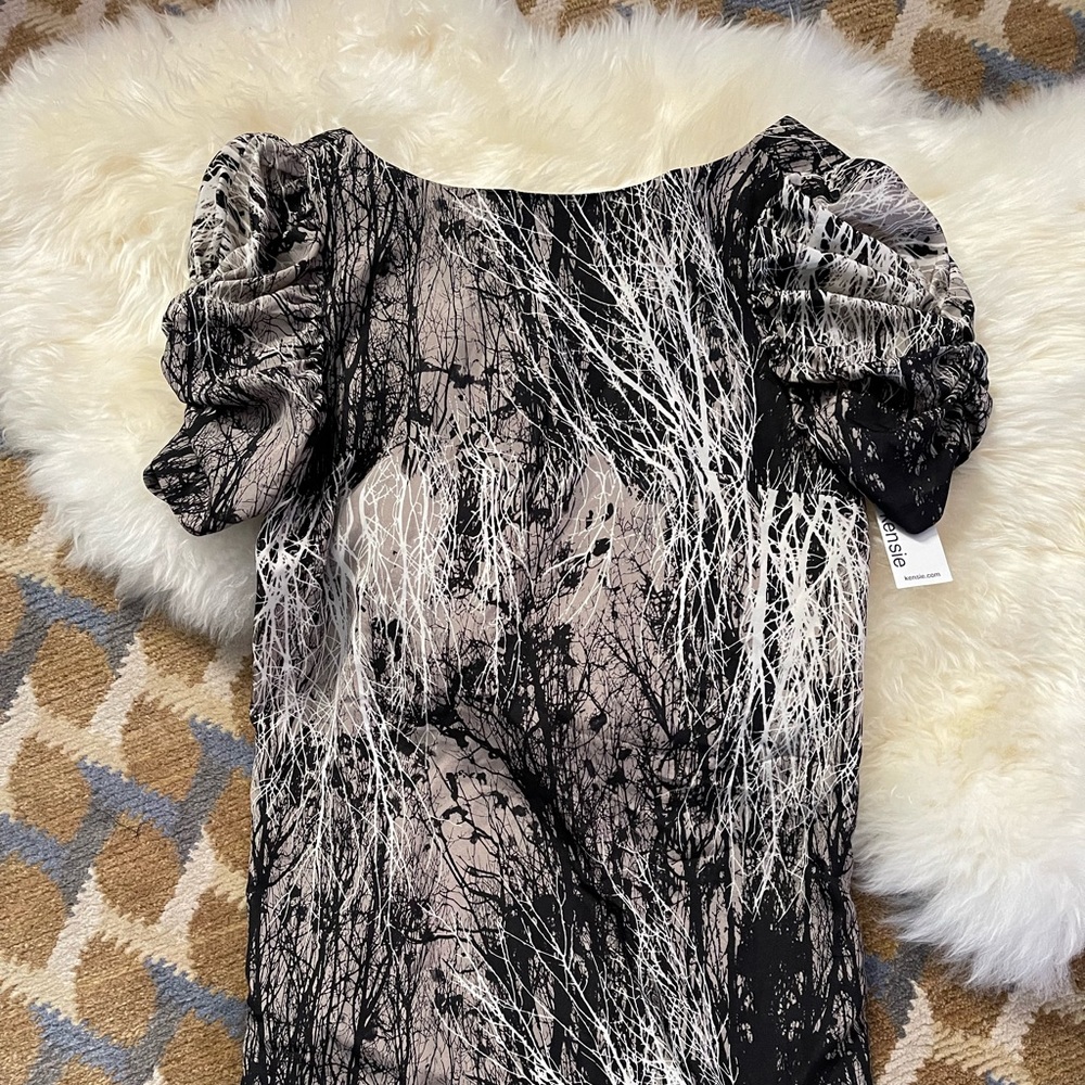 KENSIE black warrior brights dress. Size Med